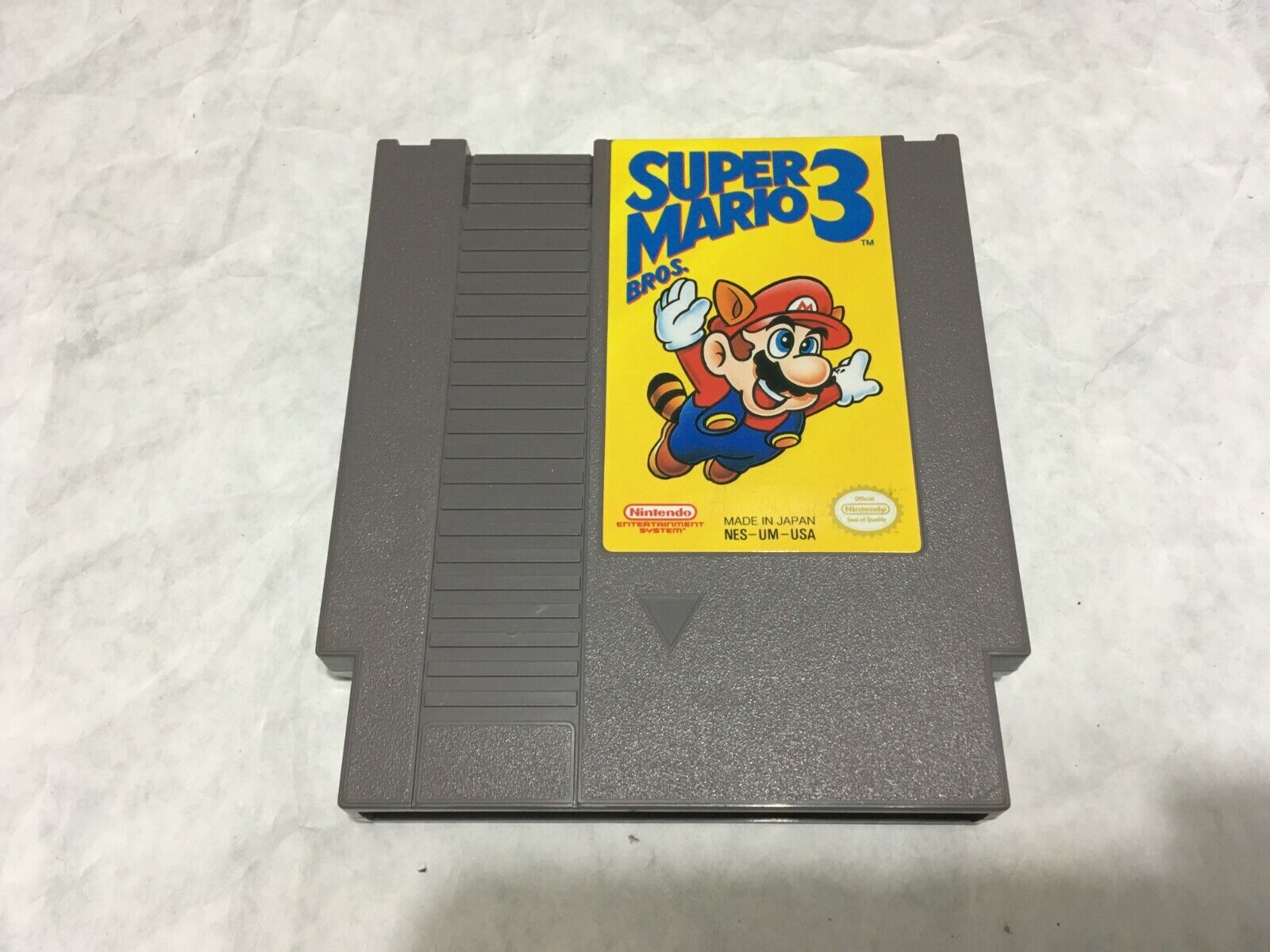 Super Mario Bros. 3 -- Nintendo NES RARE First Print Left Bros Game Only