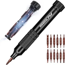 24-in-1 Mini Precision Screwdriver Set: Small Magnetic Screwdriver Bits Set Port
