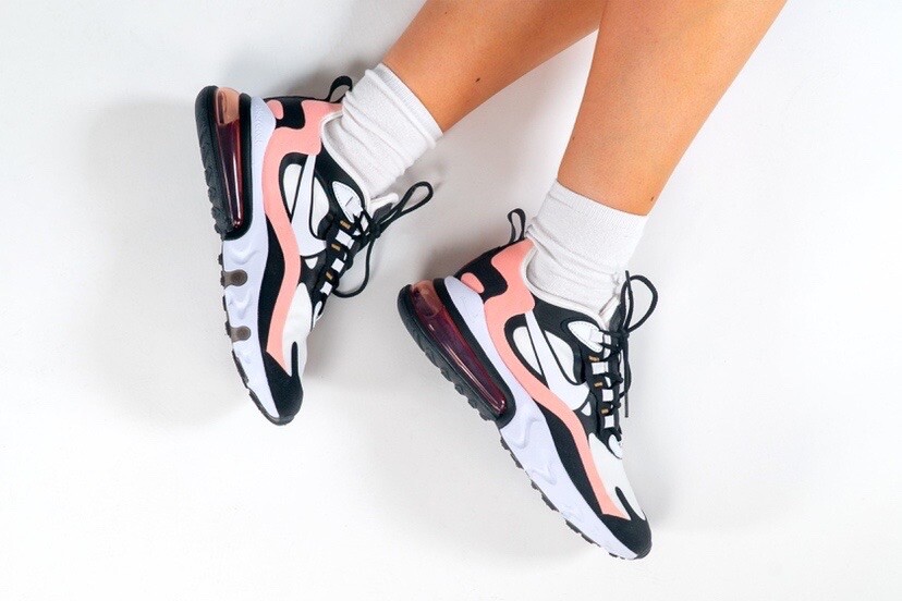 nike air max 270 coral black