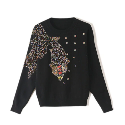 Animal Print Regular Jumpers & Cardigans for Women