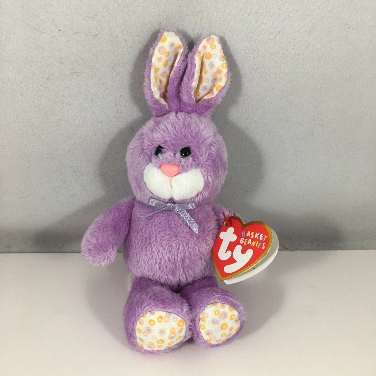Purple bunny beanie baby online