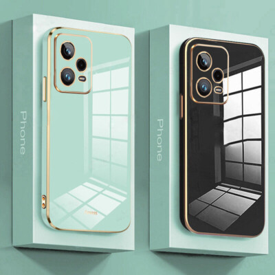 For Xiaomi Redmi 13C Note 13Pro+/12 Pro Shockproof Plating Soft Phone Case Cover