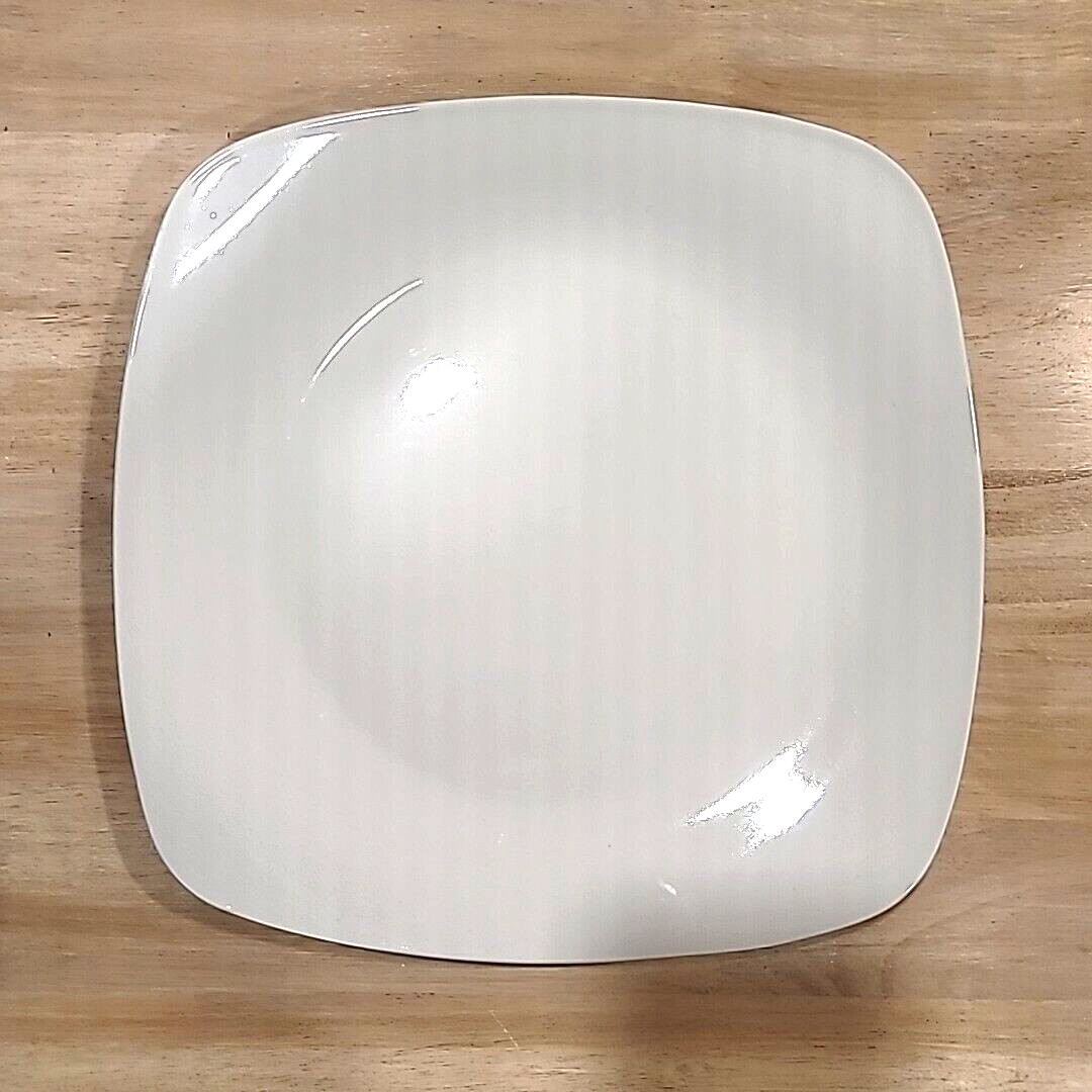 Gibson Elite White Square 12" Dinner/Chop Plate/Platter