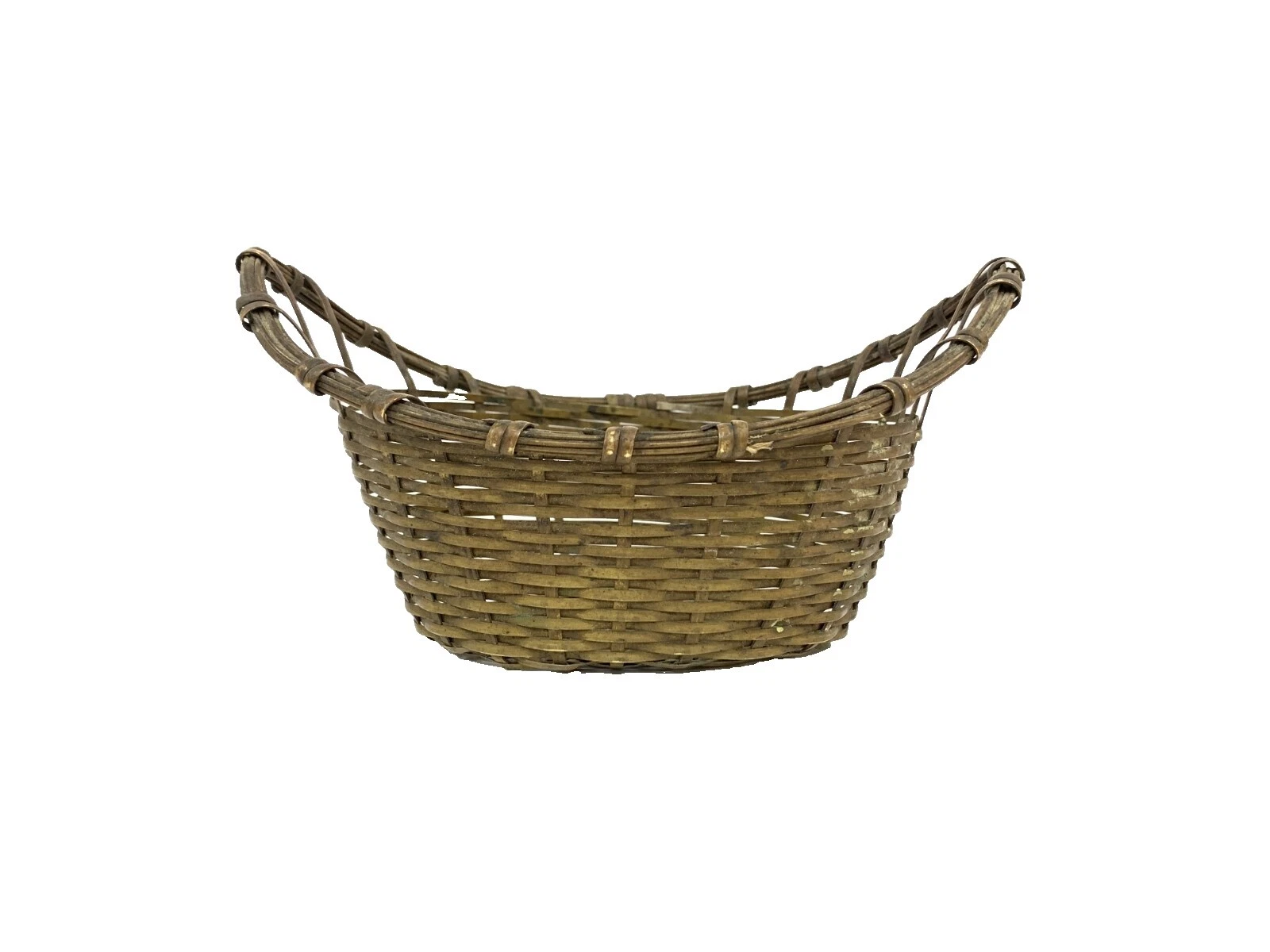 Vintage original Cesta de antigüedades de Asia