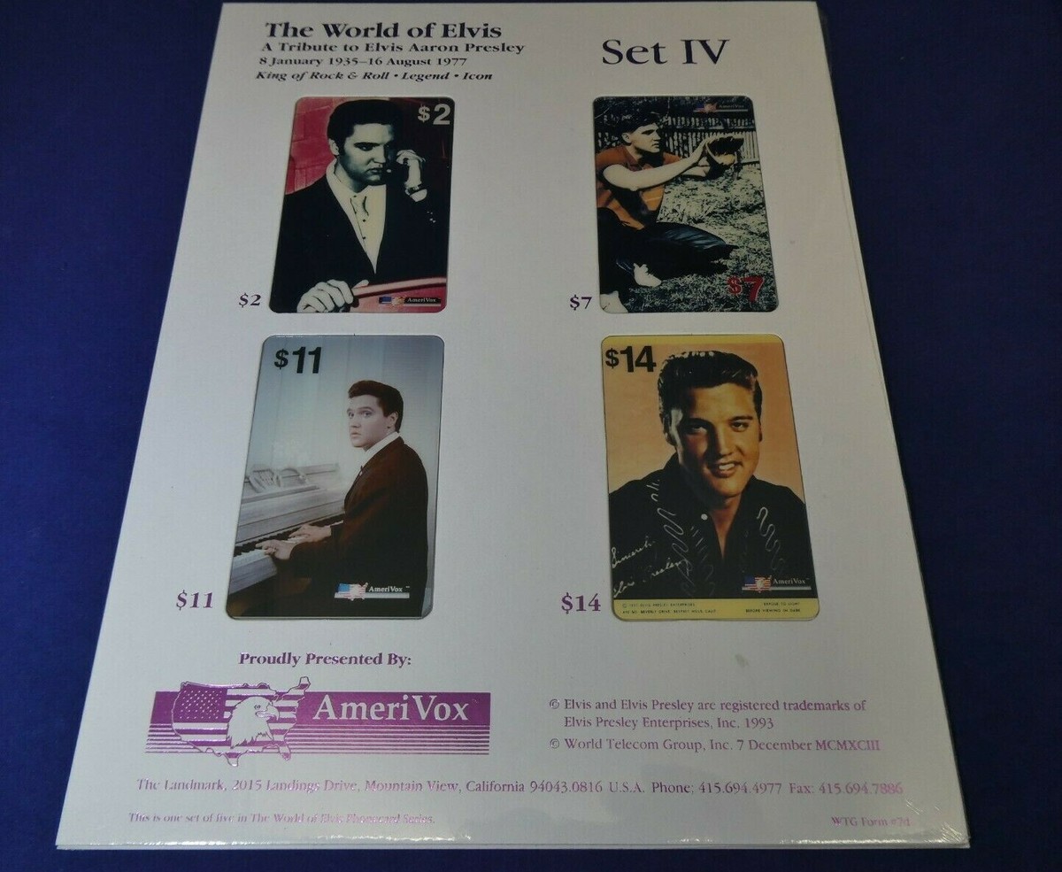 エルヴィス プレスリー　フォンカード エルヴィス プレスリー フォンカード Elvis Presley Collectible