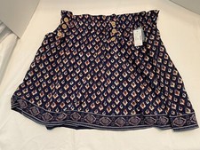 Maurice's Flare Skirt size M Geometrical NWT