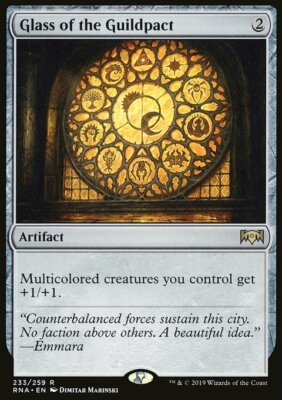 Magic the Gathering MTG Glass of the Guildpact (233) Ravnica Allegiance   LP