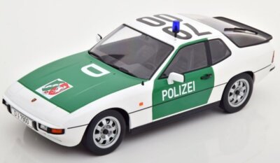 PORSCHE 924 - Düsseldorf - 1985 - Autobahnpolizei - KK 1:18