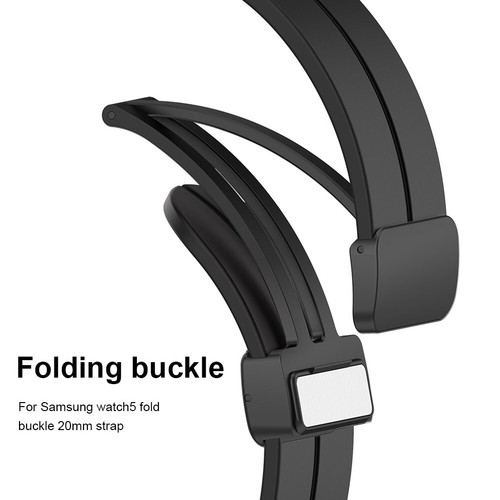 Magnetic Folding Buckle Stainless Steel Clasp Buckle for Samsung Galaxy Watch 5 - Zdjęcie 5 z 15