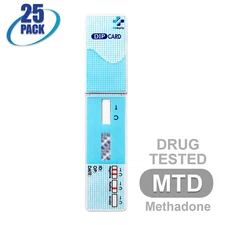Mintegrity [25pk] Methadone (MTD) Dip Card Urine Drug Test #MI-WDMT-114