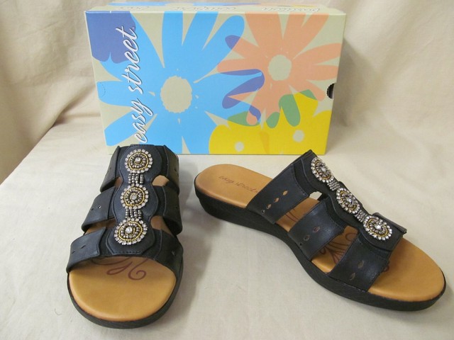 easy street nori slide sandals