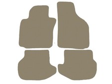 Dunkelbeige Fußmatten, Autoteppiche für VW EOS 2005-2015, 14xRand