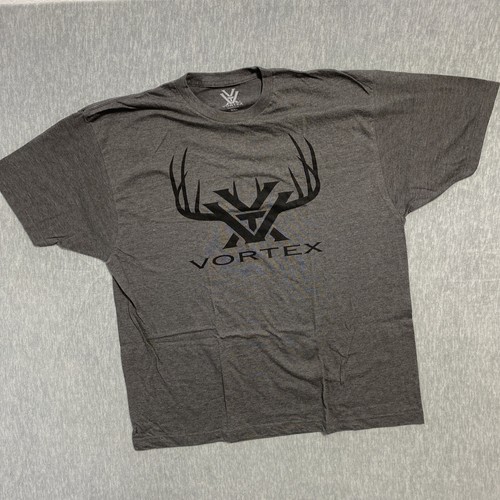 T shirt uomo Vortex taglia 2XL XXL grigio nero