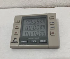 Fisher Scientific Traceable 3-Channel Alarm Timer 5500 Alarm Clock Timer