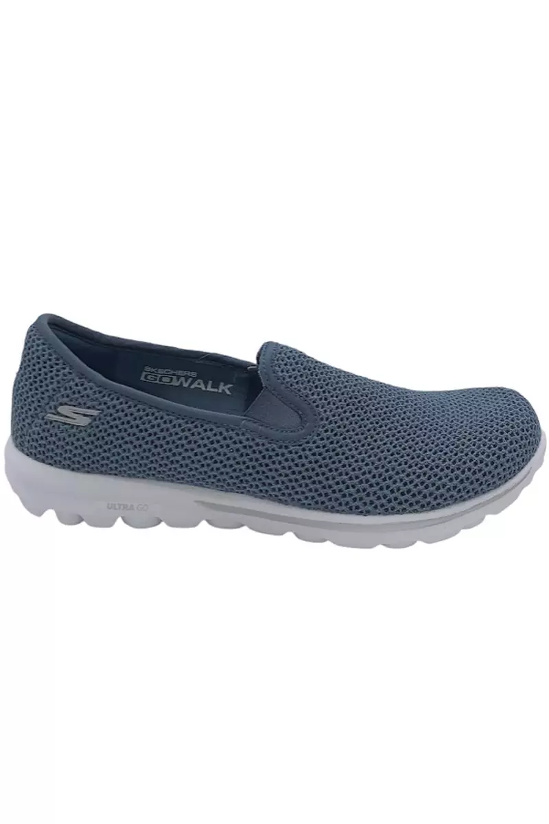 Skechers Gowalk Slip On Mesh Shoes Dazzle 2 Blue