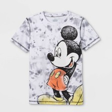 Disney Mickey Mouse Boys Short Sleeve Graphic T-Shirt Size Large