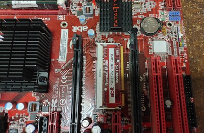 ABIT FATAL1TY FP-IN9 SLI,  SOCKET 775 mit CPU, DDR2 ram und mit Blende