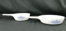 Corning Blue Cornflower P-83-B 6 1/2" Menu-Ette Pan, P-81-B 1.5 pt pan Vintage