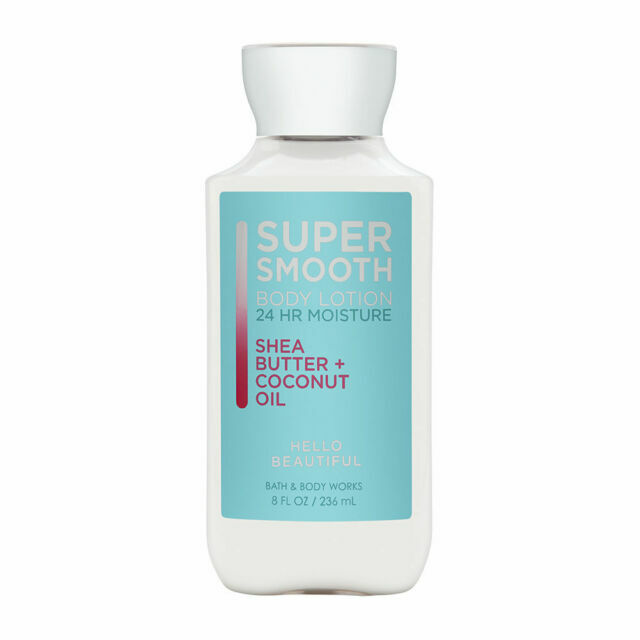super smooth body lotion shea butter coconut oil