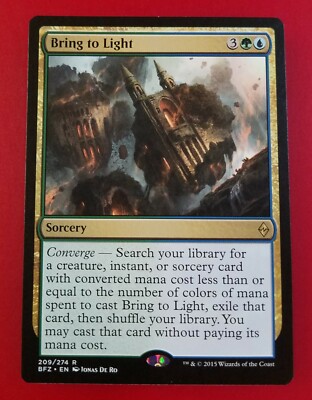 1x Bring to Light | Battle for Zendikar | MTG Magic Cards
