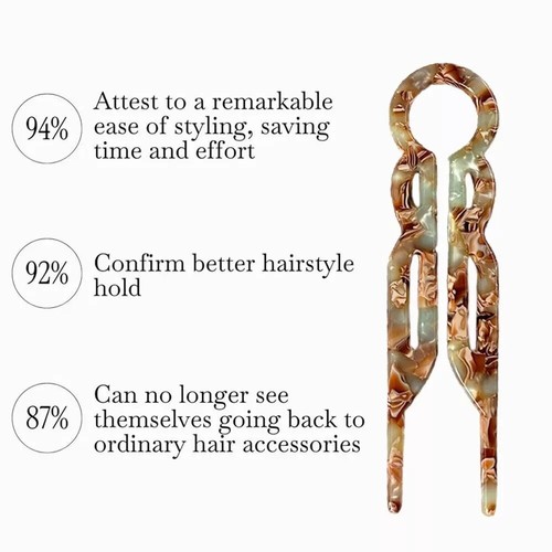 3PCS Lialys Hair Pin, Prestige Hair Pin, Suitable for All Women's Hair Styles - Picture 4 of 10