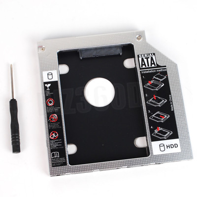 2nd SATA Hard Disk Drive HDD SSD Caddy Für Fujitsu Lifebook S760 S761 S762 Serie