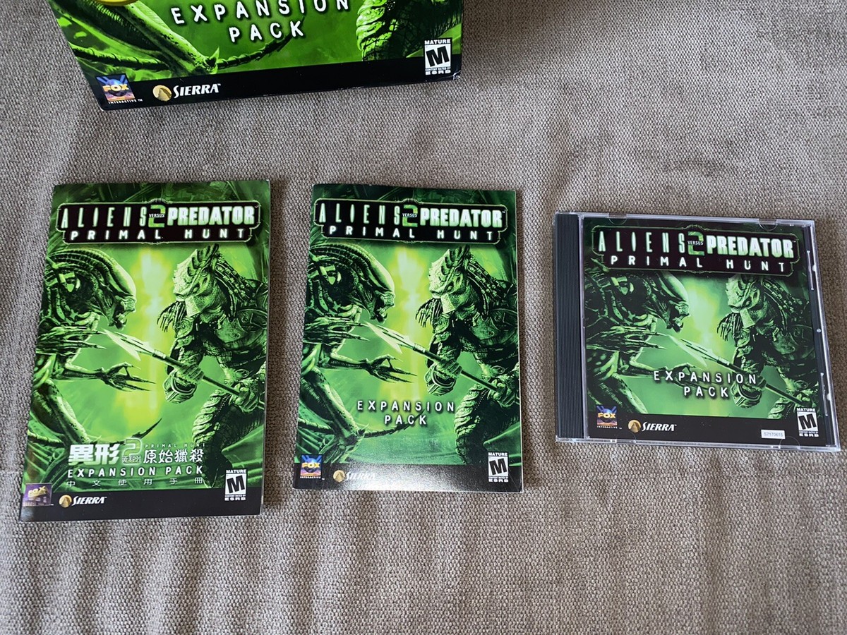 Aliens Versus Predator 2: Primal Hunt - Big Box Edition PC Aliens Versus Predator 2: Primal Hunt - Big Box Edition PC
