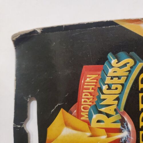 Vintage 1993 Might Morphin Power Rangers rot. Piepser mit drei Funktionen *NEU* SELTEN - Bild 3 von 11