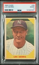 1960 Fleer Baseball Cards 58
