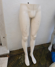 Male Mannequin Lower Body Legs Lightweight Metal Shop Display Retail Stand Prop
