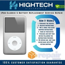 iPod Classic 5 ( 5th Gen, 2005) Battery Replacement Service