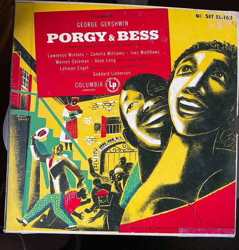 George Gershwin PORGY & BESS Set SL-162 COMPLETE (Columbia 3 Vinyl LPS 1951)