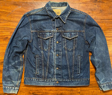 Vintage Y2K GAP Blue Jeans Men  s Trucker Denim Jean Jacket Size M