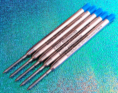 5  PENKO* Intern. Großraumminen _M  blau  DIN ISO 12757-2  G2 DOCUMENT Bild 1