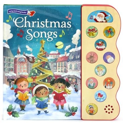 Christmas Songs: Interactive Children's Sound Book (10 Button Sound) by Holly B,