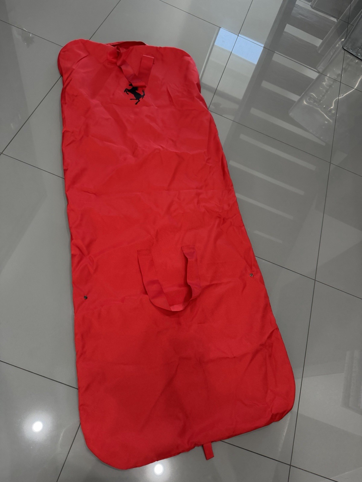 FERRARI RED LUGGAGE | SUIT CARRIER | GARMENT BAG