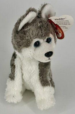 #ad #ad Ty Beanie Baby – Sledder the Husky 7” New $15.99