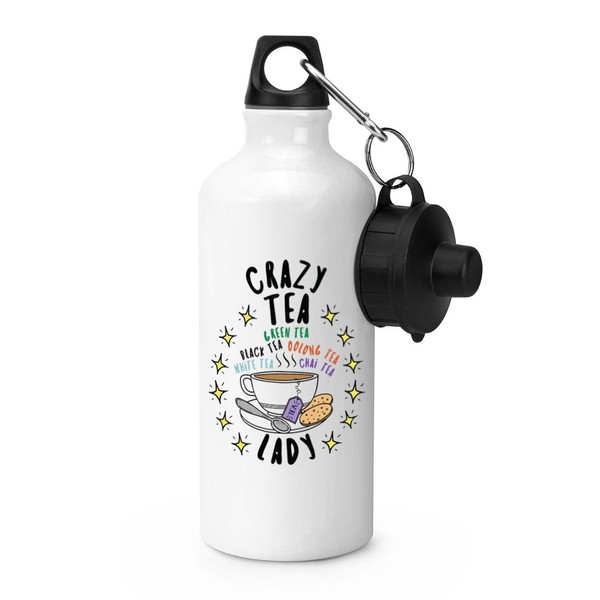 VerrüCkt Tee Lady Stars Sports Wasserflasche Mama MüTter Tag Freundin Britisch-image