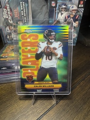 2025 Topps Chrome Caleb Williams #PP-7 Power Players Refractor