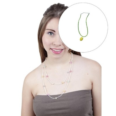 Stylish Layering Fruit Necklace For Teen Girls Casual Lightweight Beaded Jewelry