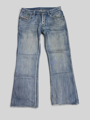 Diesel Bootcut Jeans Blau Reunion 78 Vintage Y2K Denim