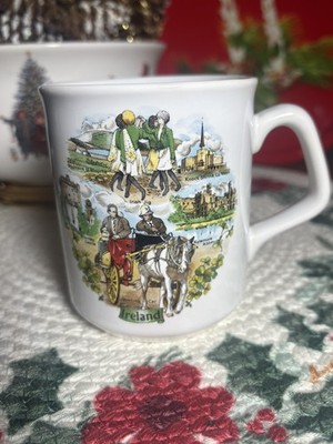 TAMS Made In England Ireland Coffee Cup Mug