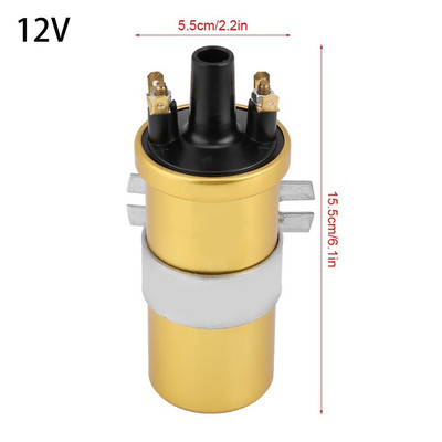 Gold 12V Zündspule für Oldtimer kompatibel mit DLB105 für ACU105