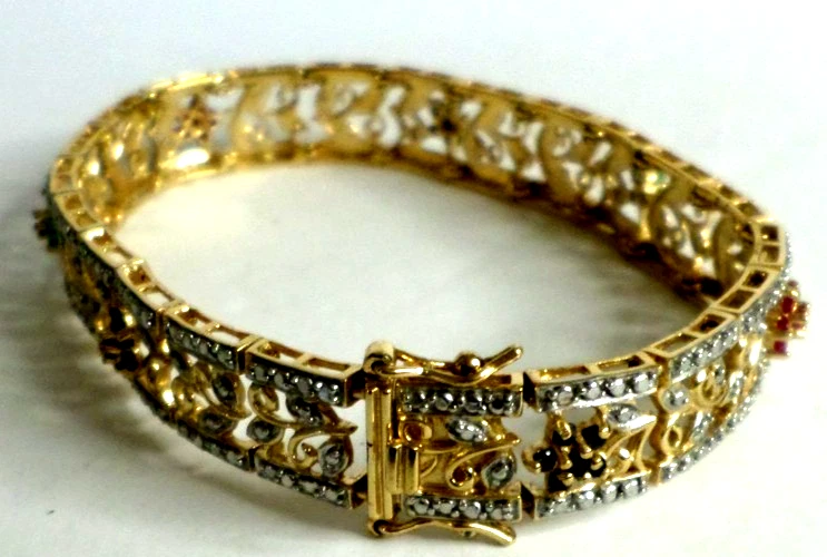 Pulsera tenis mujer joyería fina Foto 4 de 4