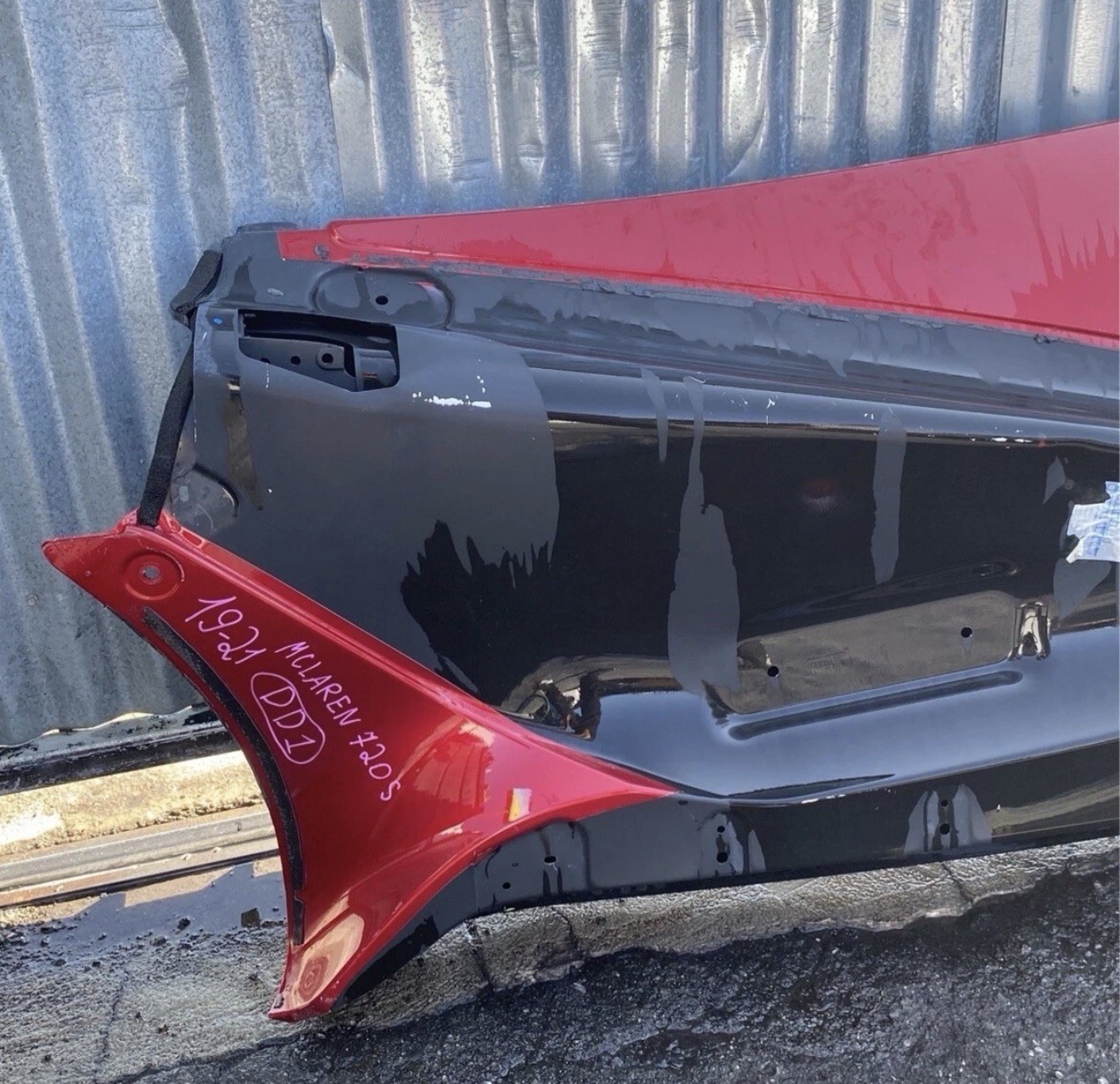 2019 2020 2021 MCLAREN 720S SPIDER FRONT LEFT DOOR COUPE LH DRIVER SIDE OEM