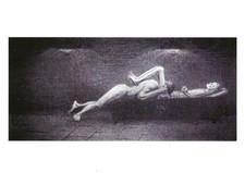 Cartolina Alfred Kubin "Il bacio" 1903 collezione privata come nuova mai usata