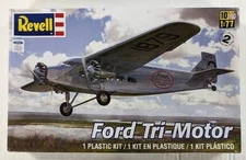 Revell #85-5246 Ford Tri-Motor Airplane Model Kit 1:77 Scale NEW Factory Sealed