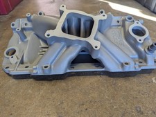 Edelbrock Victor 2-r Intake Manifold 454 Bbc Rectangle Port Cryo Coated 2905