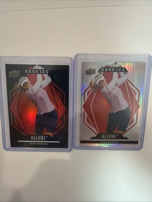 Upper Deck Portfolio Golf Brooke Henderson Allure Black Rainbow and Allure