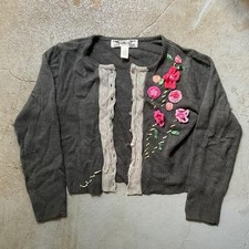 Womens Floral Cardigan